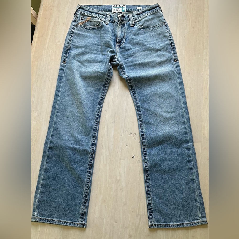 (NEW) Brand: Ariat | Style: M7 | Size: 31/30 | Color: Blue